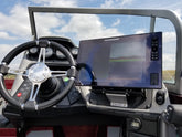 FIsh finder mount for large screens Ranger FS boats.